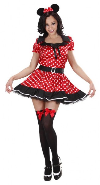 Süßes Minnie Mouse Damenkostüm