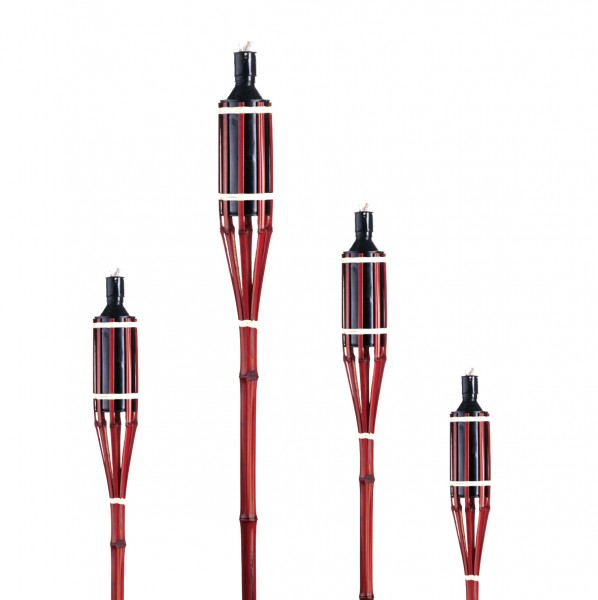 Midnight Fire Bambusfackel Mahagoni 90cm