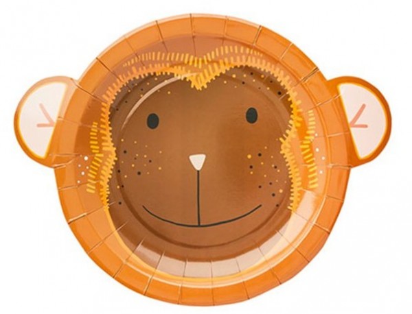 10 Jungle Vibes Pappteller 30cm