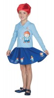 Witziges Mainzelmännchen Edi Kleid Für Kinder
