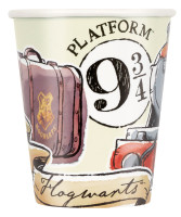 8 Harry Potter Hogwarts Pappbecher