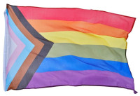 Vorschau: Live in Peace Fahne 23cm x 18cm