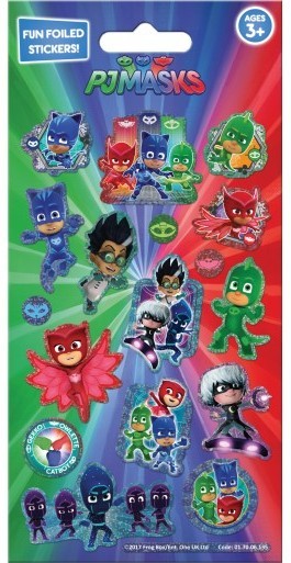 PJ Masks Helden Stickerbogen