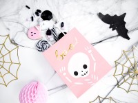 Vorschau: 6 Boo Town Geschenktüten rosa