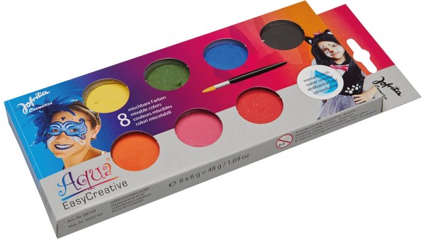 Schmink Palette Aqua Farben