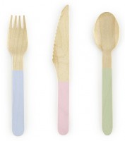 Spring Party Holzbesteck 18-teilig