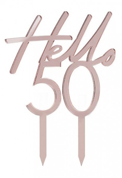 Hello Fifty Tortendeko