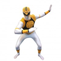 Vorschau: Ultimate Power Rangers Morphsuit weiß