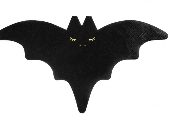 20 Be Scary Fledermaus Servietten 16 x 9cm