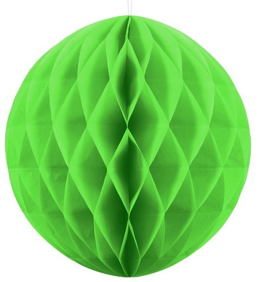 Wabenball Lumina apfelgrün 40cm