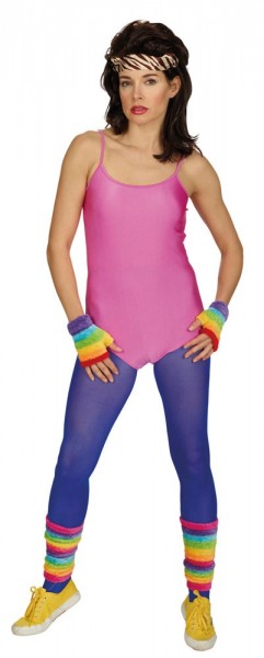 Pinker 80er Jahre Body