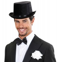 Vorschau: Schwarzer Zylinder Samtoptik