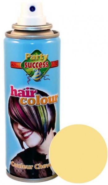Farbiges Haarspray Blond