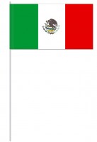 10 Mexiko Papier-Fahnen 39cm