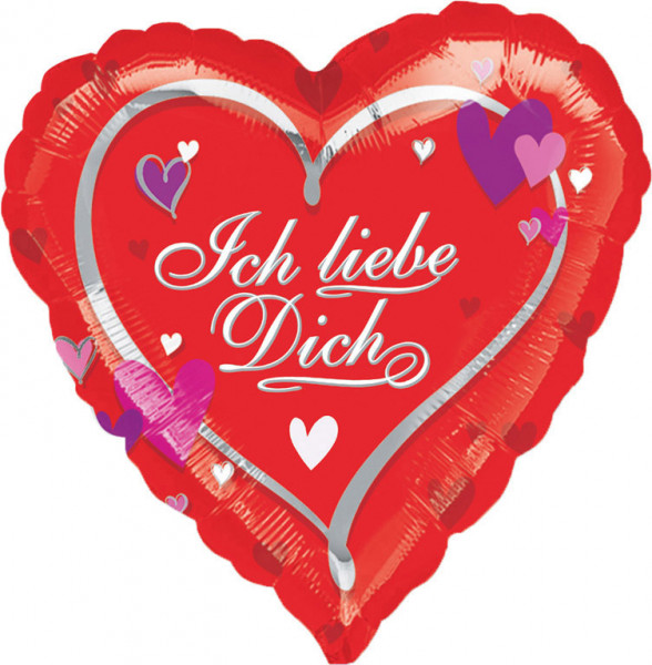 Herzballon Ich liebe Dich