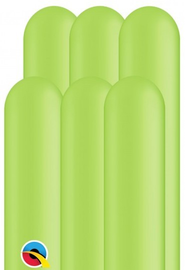 100 Modellierballons 260Q maigrün 1,5m
