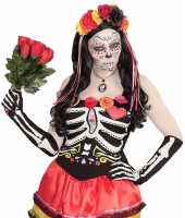 Vorschau: Skeleton Bones Handschuhe 50cm