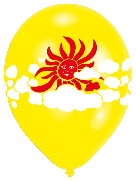 8 Fun In The Sky Luftballons
