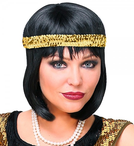 Goldenes 20s Stirndband Lola
