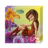 20 Tinkerbell Magical Spell Servietten 33cm