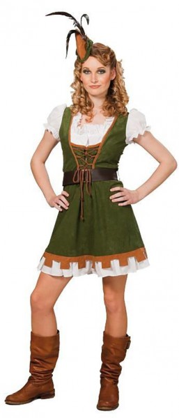 Heldenhaftes Robin Hood Damenkostüm