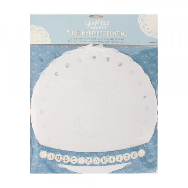 Just Married Vintage Girlande 3,5m 3