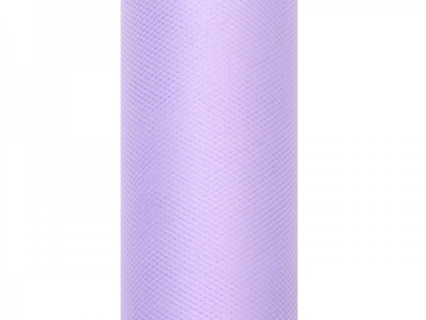 Tüll Stoff Luna lavendel 9m x 30cm