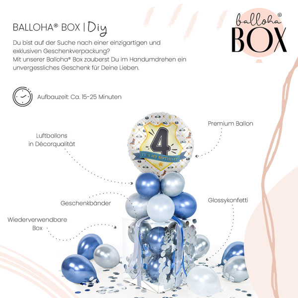 Balloha Geschenkbox DIY Police Academy Vier XL 3