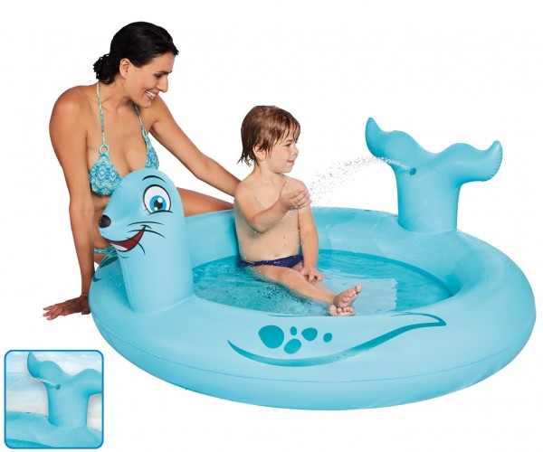 Seelöwen Pool mit Sprühfunktion 1,22m x 47cm