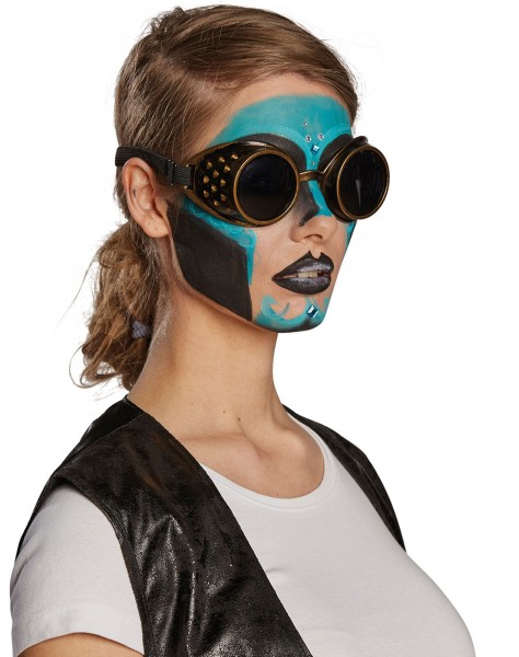 Steampunk Fliegerbrille Unisex