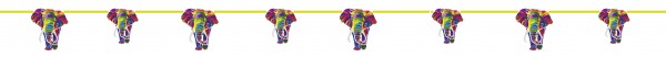 Elefanten Parade Girlande 2,3m