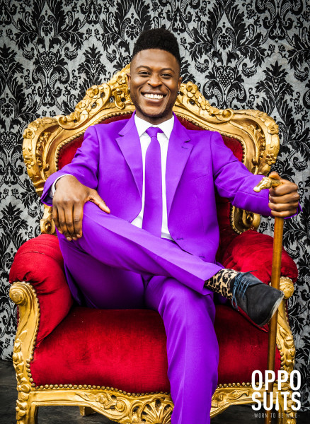 OppoSuits Partyanzug Purple Prince