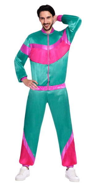 80s Workout Trainingsanzug für Herren