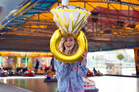 Golden Diamond Verlobungsring Ballon