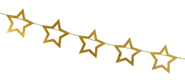 Goldene Sternen Girlande Twinkle 3m