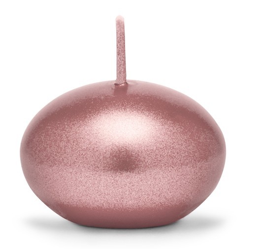 50 Schwimmkerzen Vienna roségold 3