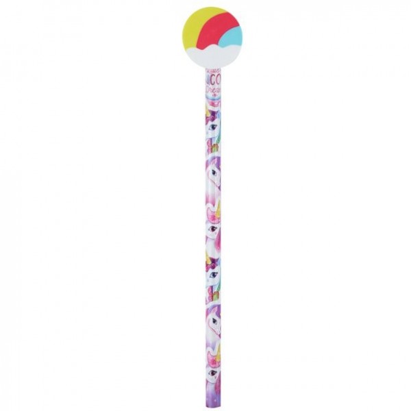 Magical Unicorn Bleistift mit Radiergummi