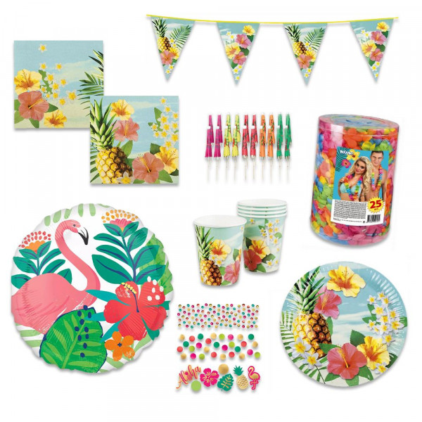 Tropical Island Partypaket 63-teilig