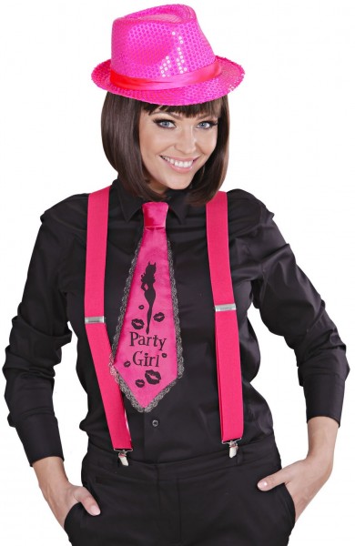 Pinke Stylische Hosenträger 6