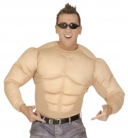 Vorschau: Gepolstertes Muskel Shirt für Herren