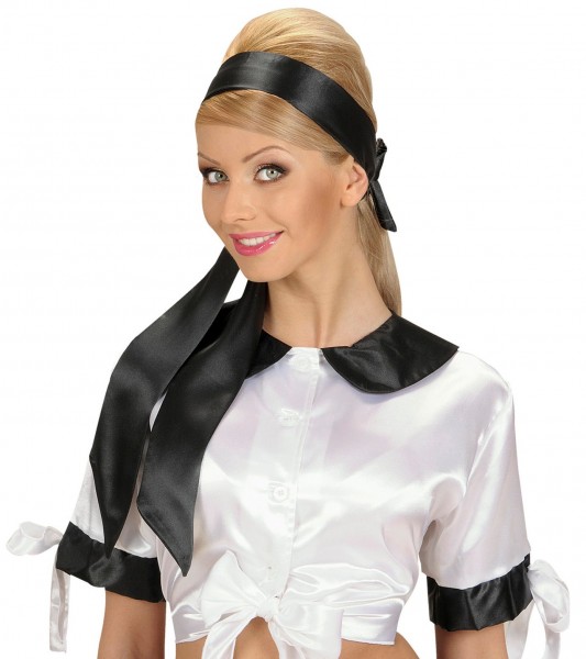 Glänzendes Universal Satin Band In Schwarz