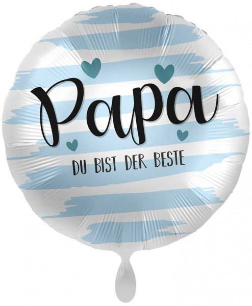 Papa Du bist der Beste Folienballon 45cm