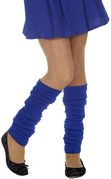 Enge Beinstulpen In Blau