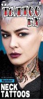FX Hals Tattoos Spinne
