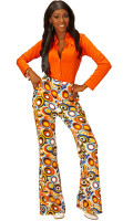 Bunte Schlagermove Damenhose Daniela