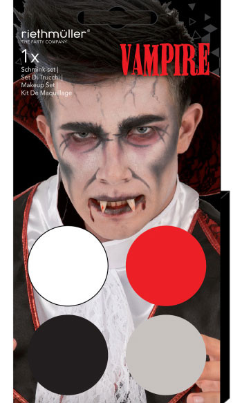 Vampir Schminke 4 Farben