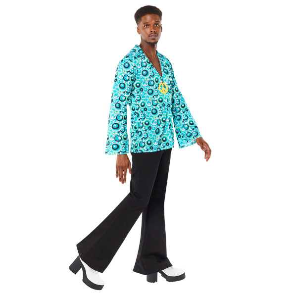 Hippie Disco Dancer Herrenhemd 4