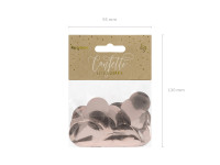 Vorschau: Roségold metallic Konfetti 15g
