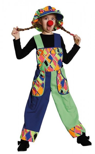 Bunte Maler Clowns Latzhose Für Kinder