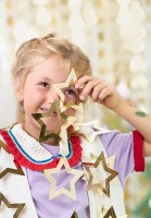 Goldene Sternen Girlande Twinkle 3m